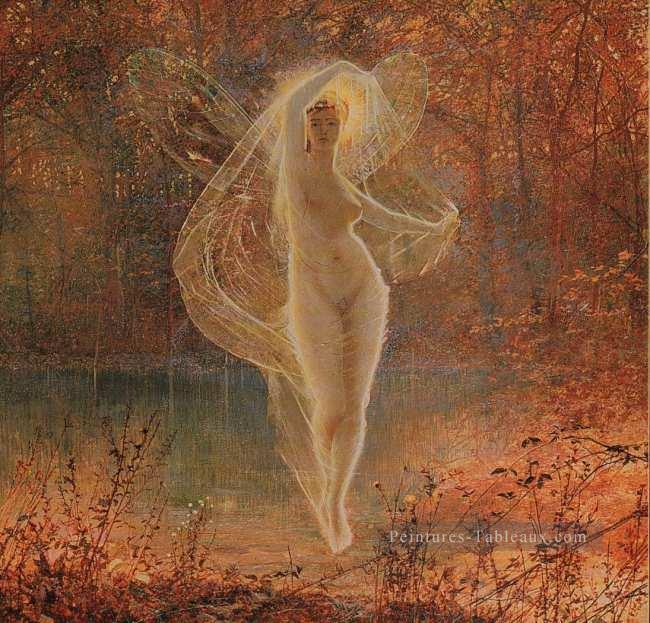 L’ange d’automne John Atkinson Grimshaw Peintures à l'huile